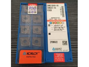 Korloy cnc carbide turning plates for stainless steel CNMG120404-HA PC9030